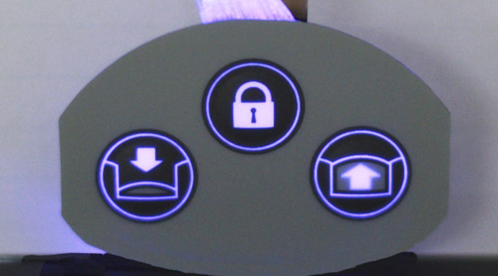 Backlit membrane switch