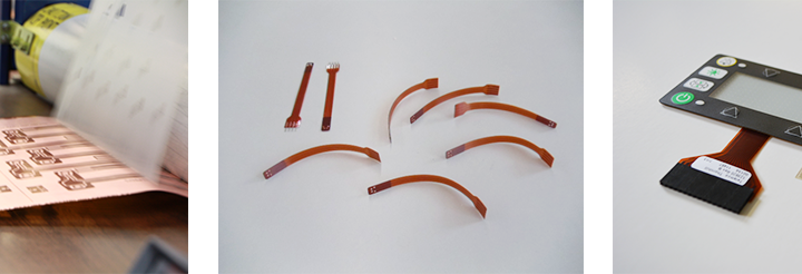 Flexible copper circuits